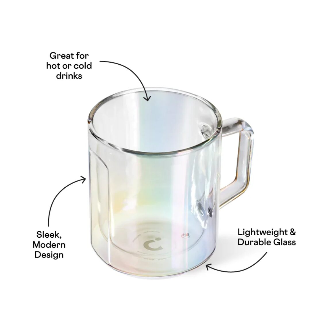 Corkcicle Mug Glass 2pcs Set