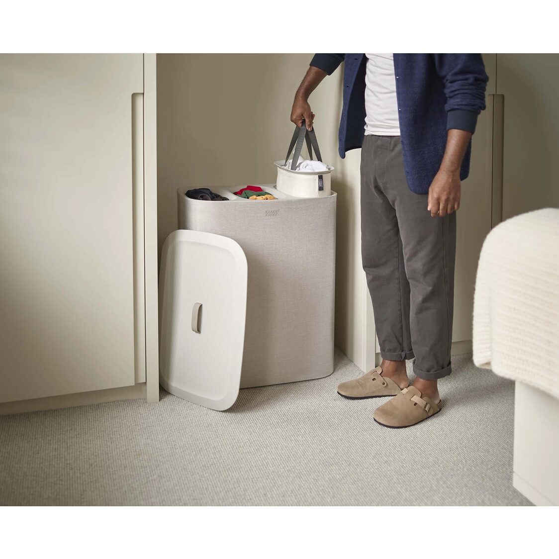 Joseph Joseph Tota Trio 90L Laundry Basket - 50021