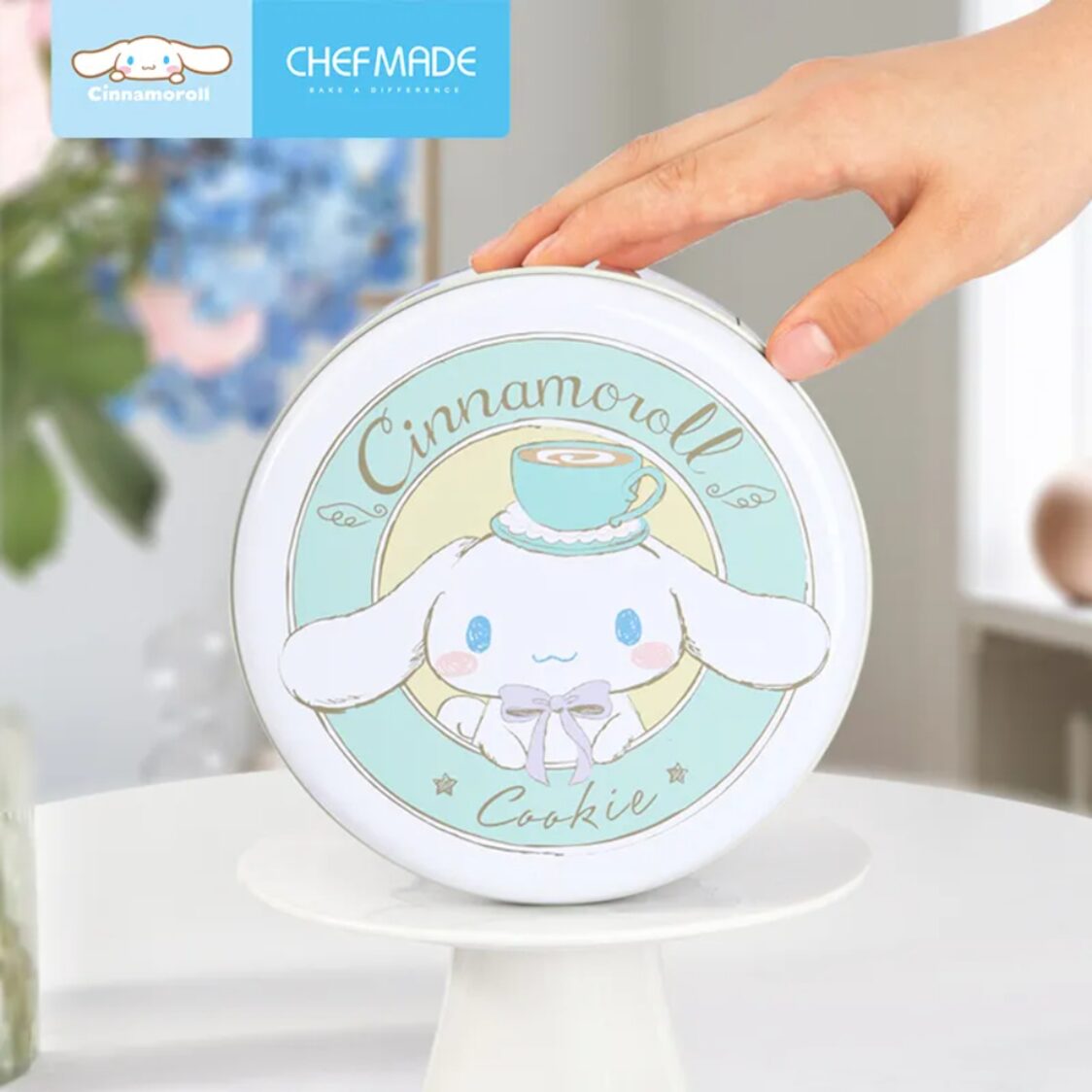 Chefmade Cookie Tin 16.9xH8.9cm Cinnamoroll (1898cm-CL5009)