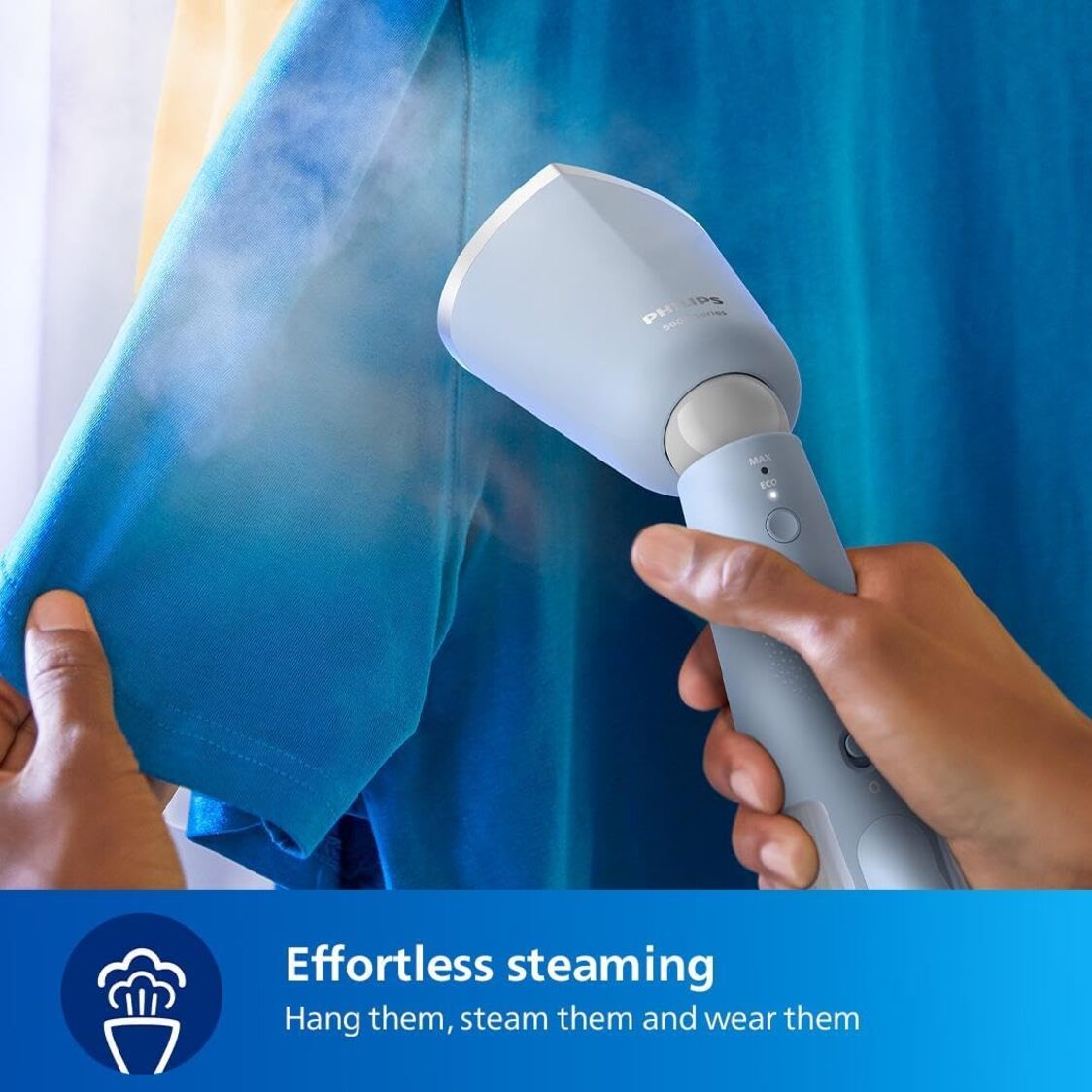 Philips 5000 Series Handheld Steamer- Red (STH5020/40)