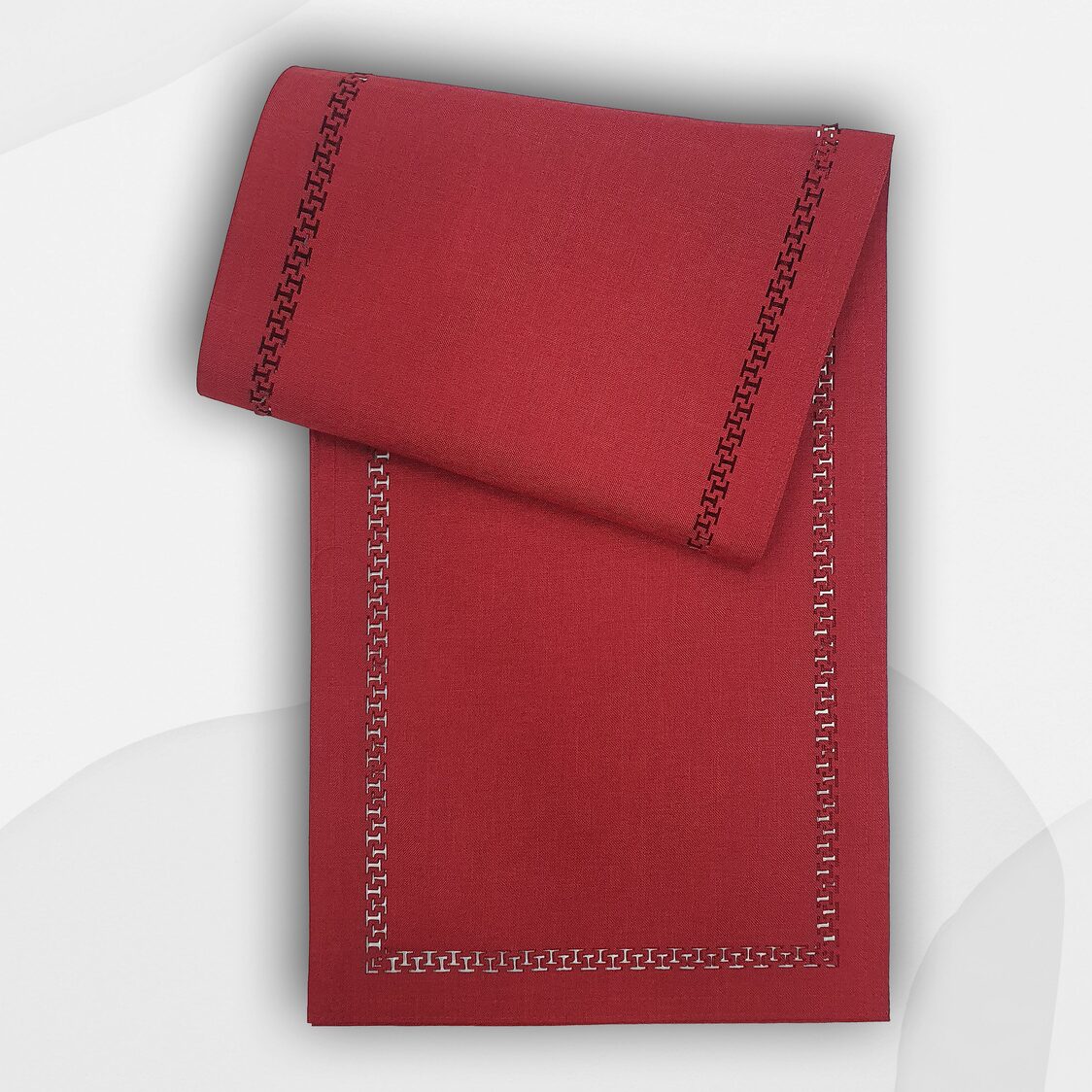 J. Rapee Dynasty Tablerunner Red