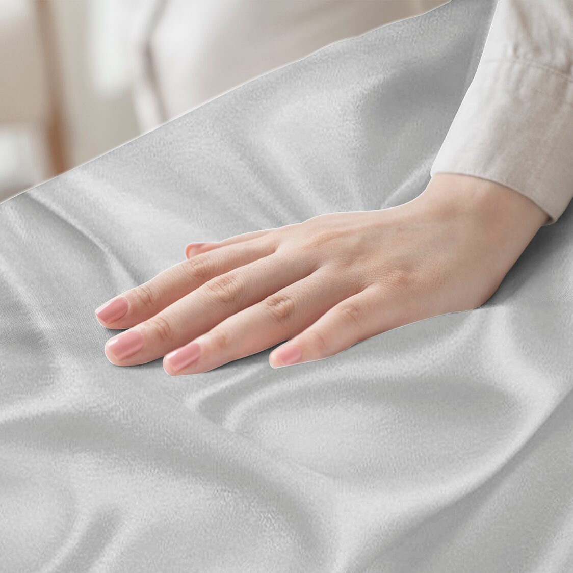 J.Rapee Satin Bodymate Cover Silver