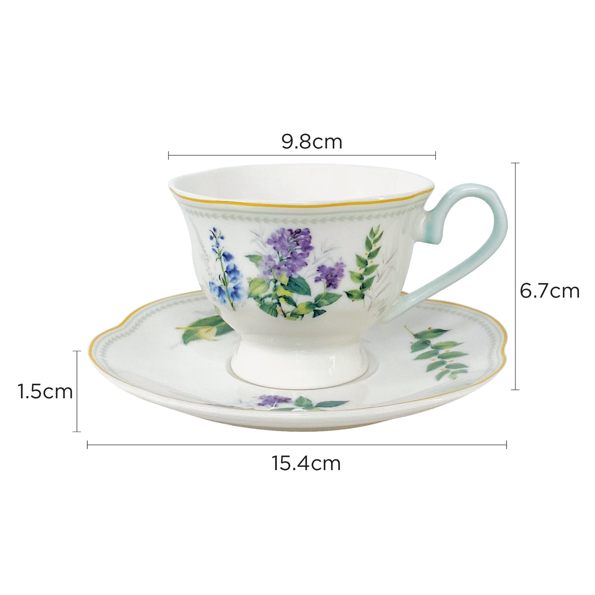 Charles Millen Soirée Botanique Fine Porcelain Tableware - Lilac