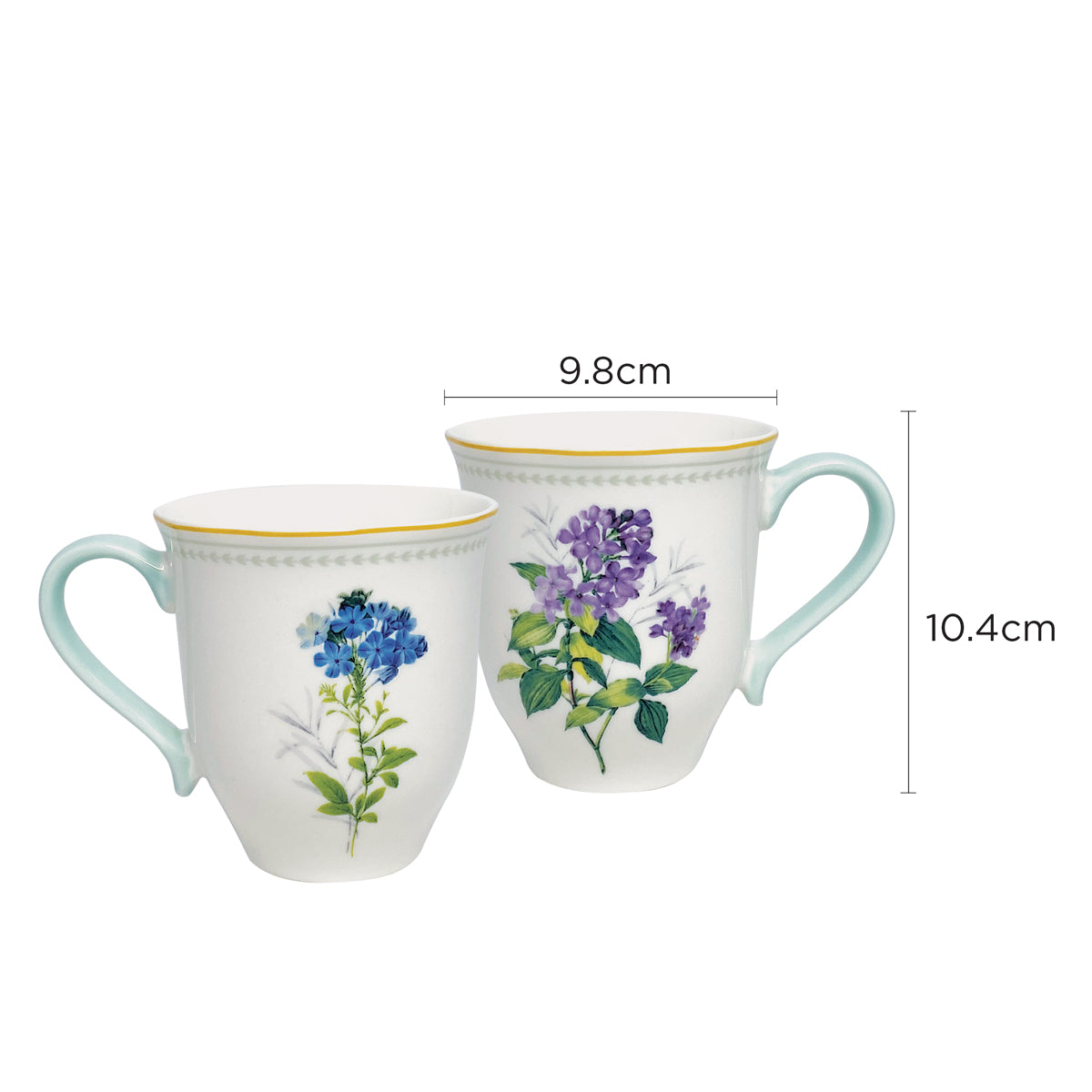 Charles Millen Soirée Botanique Fine Porcelain Tableware - Lilac