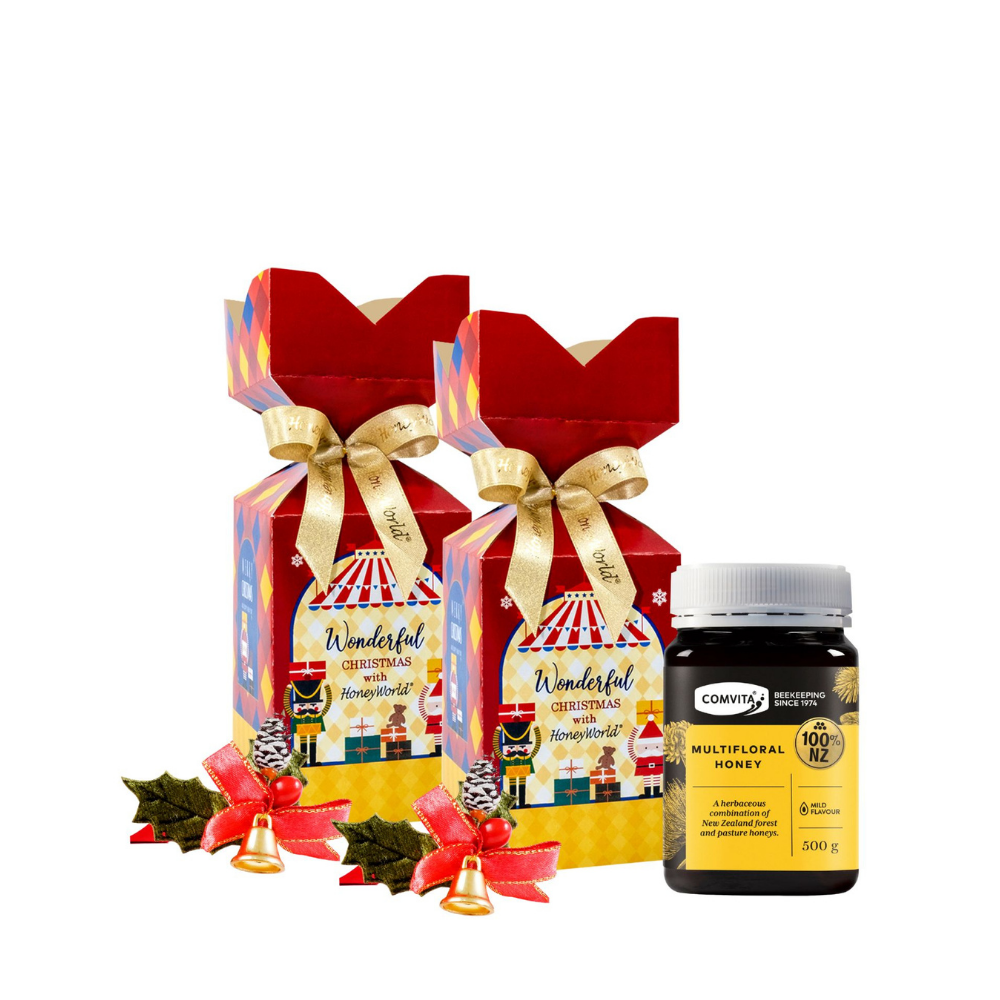 Comvita Multifloral Manuka Honey 500g - Christmas Edition