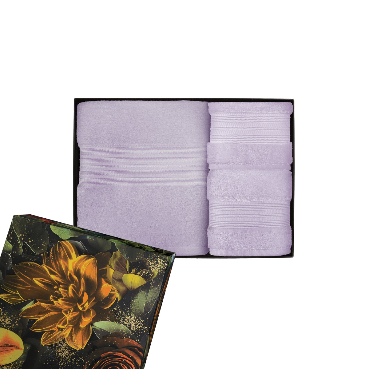 Charles Millen Signature Collection Velmont Egyptian Cotton 3 Piece Towel Gift Set