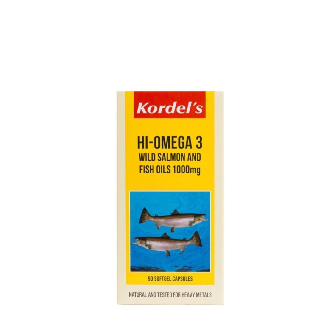 Kordel's Hi-Omega 3 Wild Salmon And Fish Oils 1000mg 90's