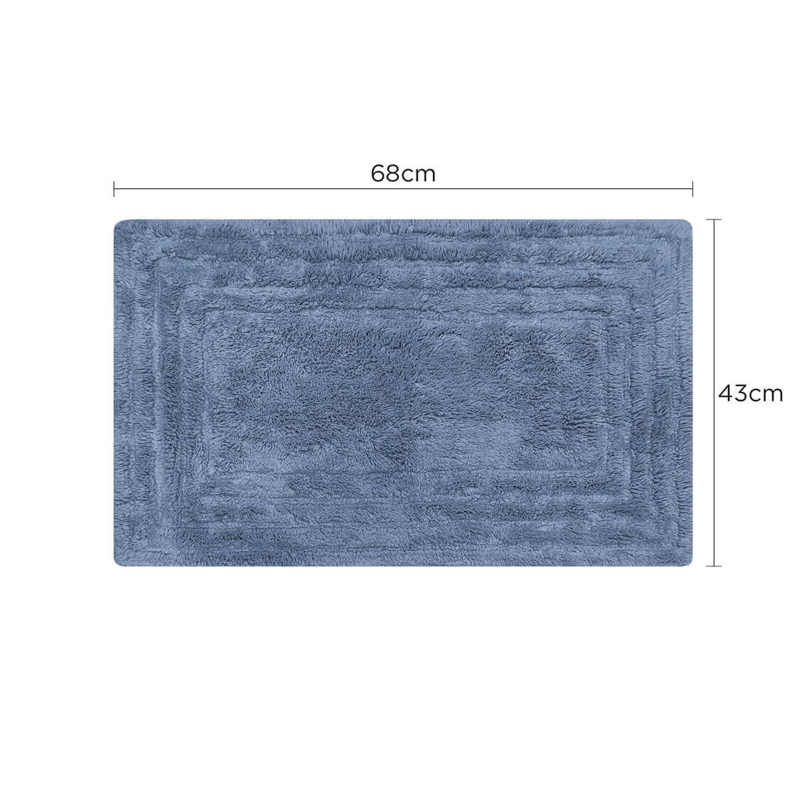 Charles Millen Signature Collection Regis 100% Supersoft Yarn Tufted Mat