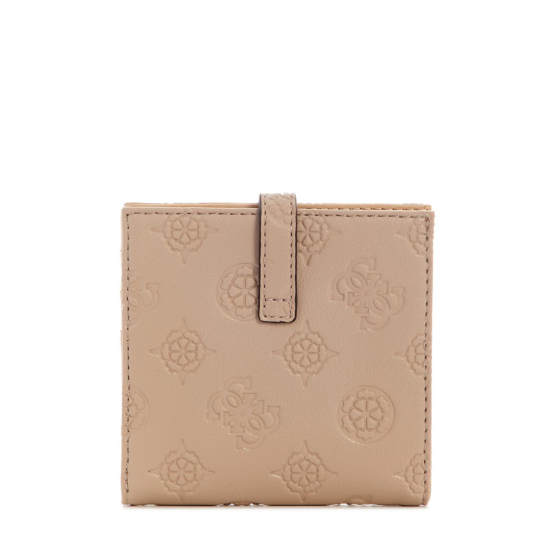 Guess Phoebe Slg Tab Card Case - Simply Taupe Logo