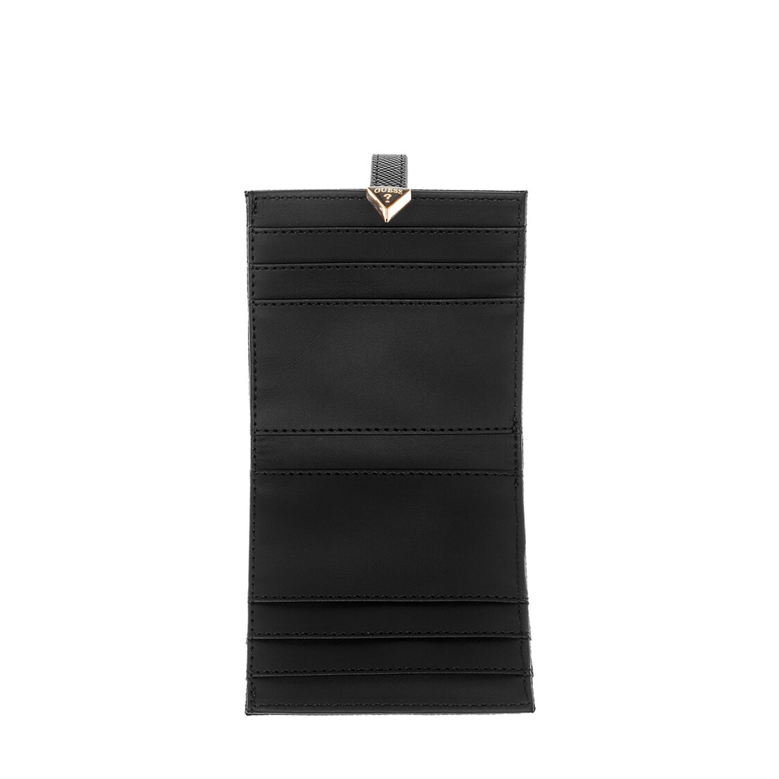 Guess Phoebe Slg Tab Card Case - Black Logo