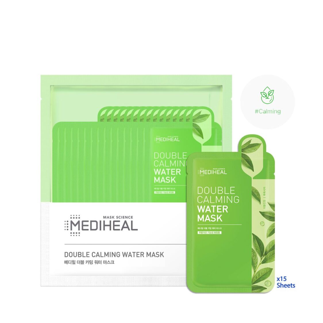 Mediheal Double Calming Water Mask 15x20ml 505547