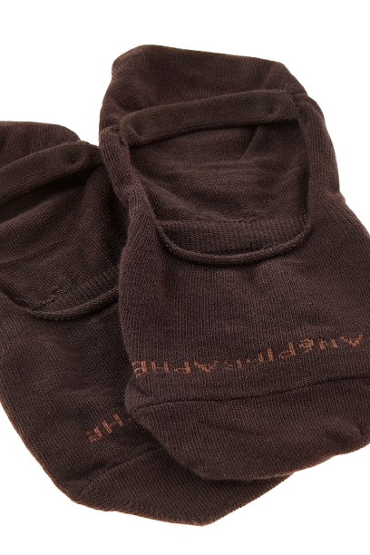 Man On The Boon Loafer Socks Grey