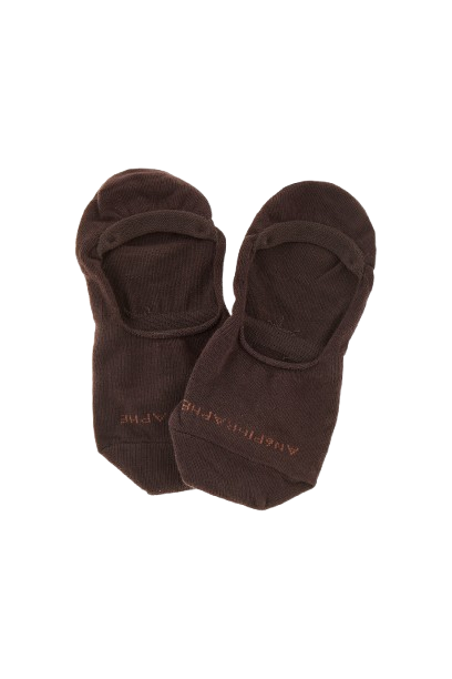 Man On The Boon Loafer Socks Grey