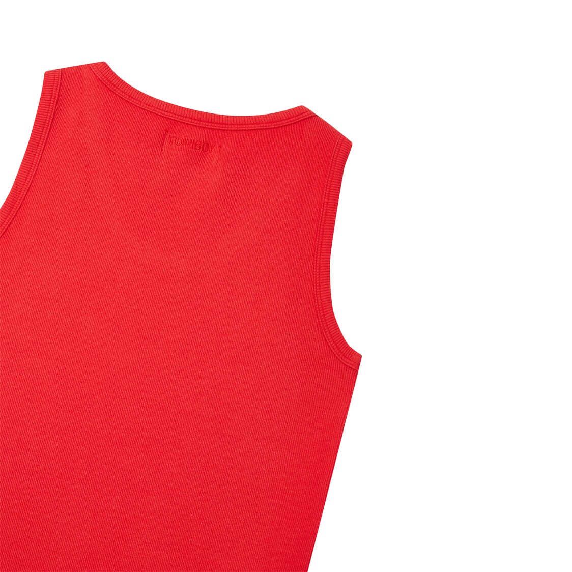 Studio Tomboy U-Neck Logo Embroidery Sleeveless