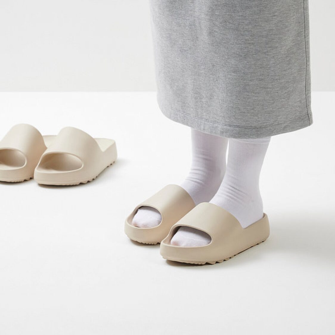 Jaju Multi Slipper Beige
