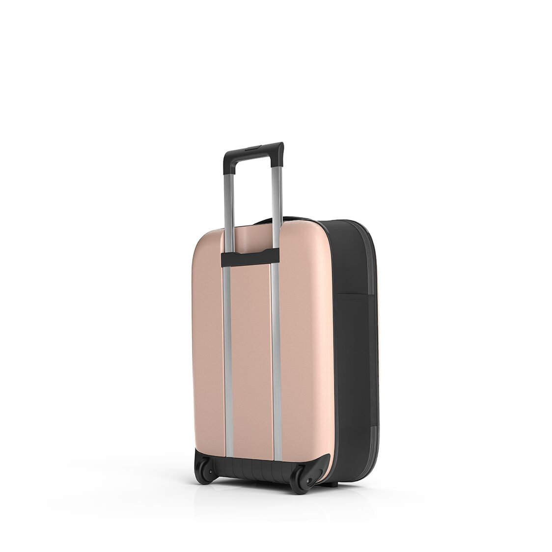 Rollink VEGA II Flex 21" Collapsible Carryon Suitcase - Rose Smoke