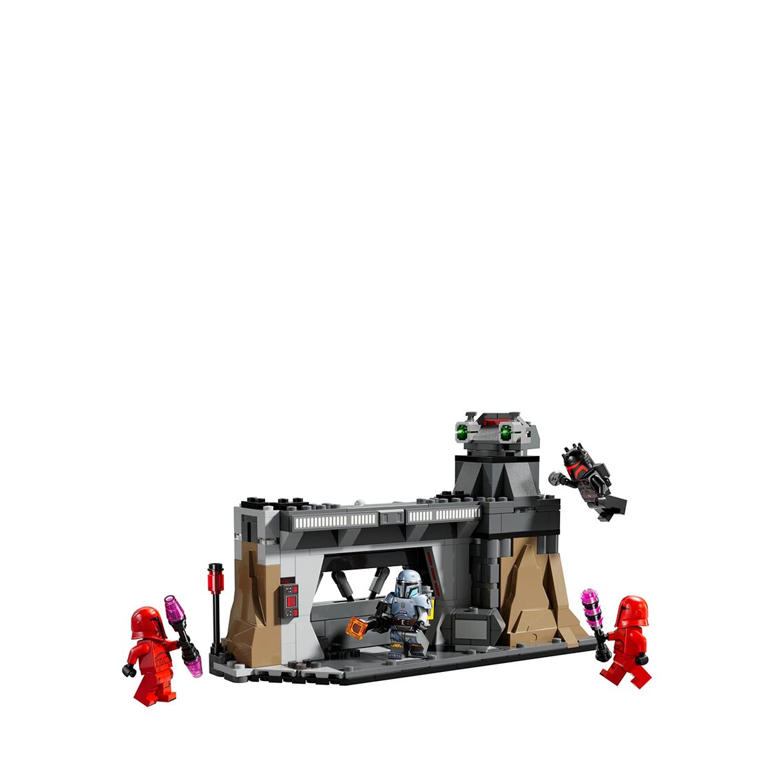 Lego Paz Vizsla and Moff Gideon Battle 75386