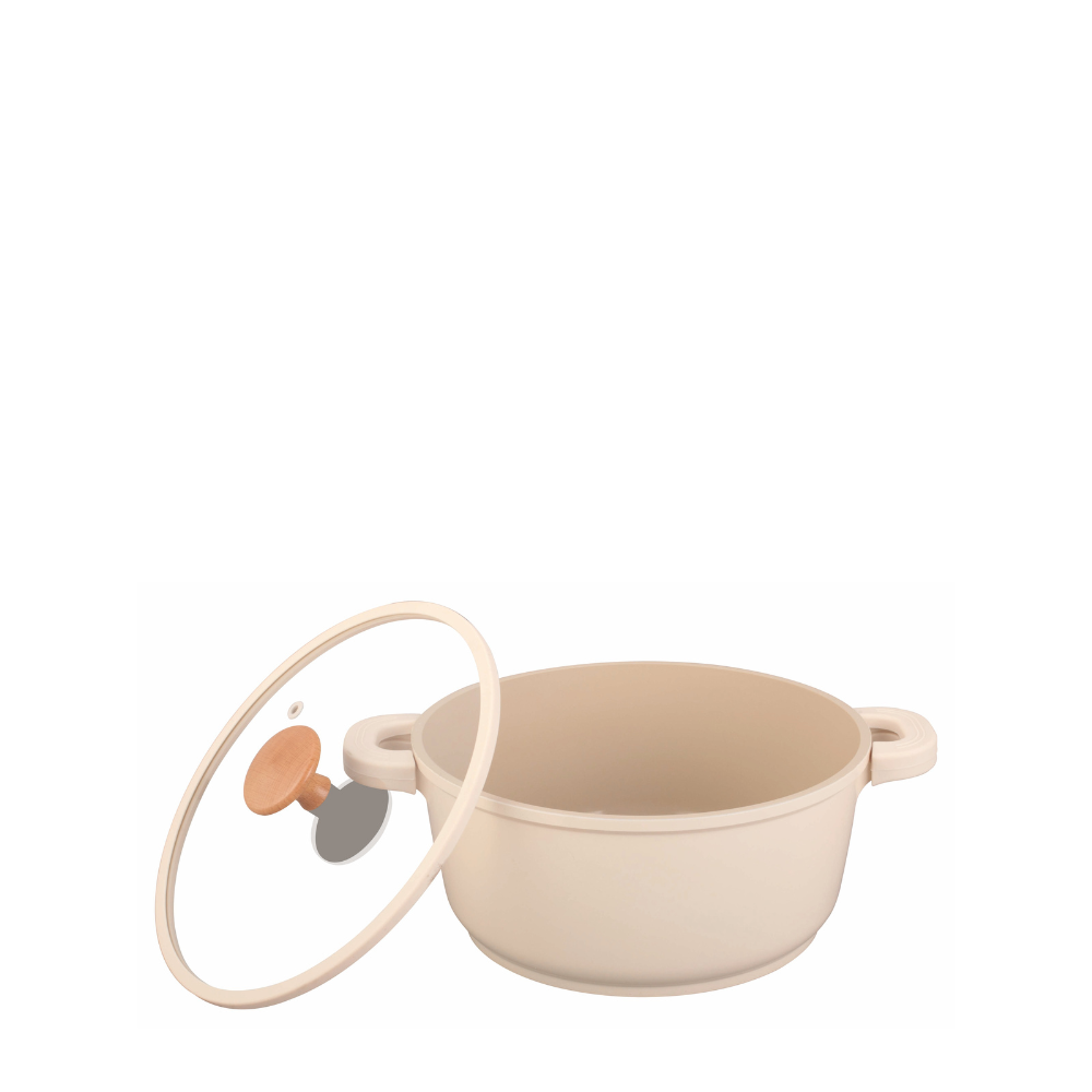 La Gourmet Shogun Ivory Ceramic 24cm Casserole LGSNIY422439