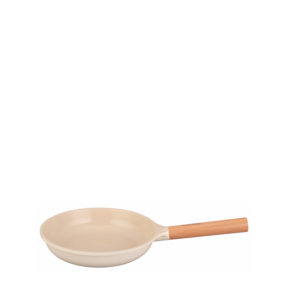 La Gourmet Shogun Ivory Ceramic 24cm Frypan LGSNIY422446