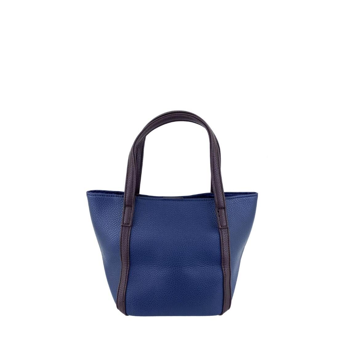 Mel&Co Pebbled Faux Leather Casual Bag