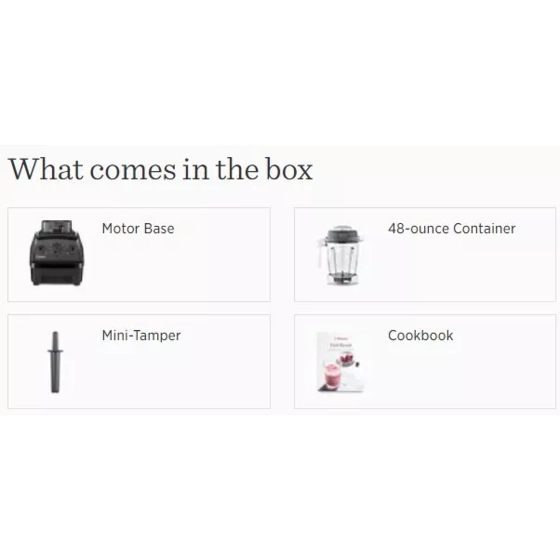 Vitamix Explorian Series E310 Blender - White (VTMX658600)