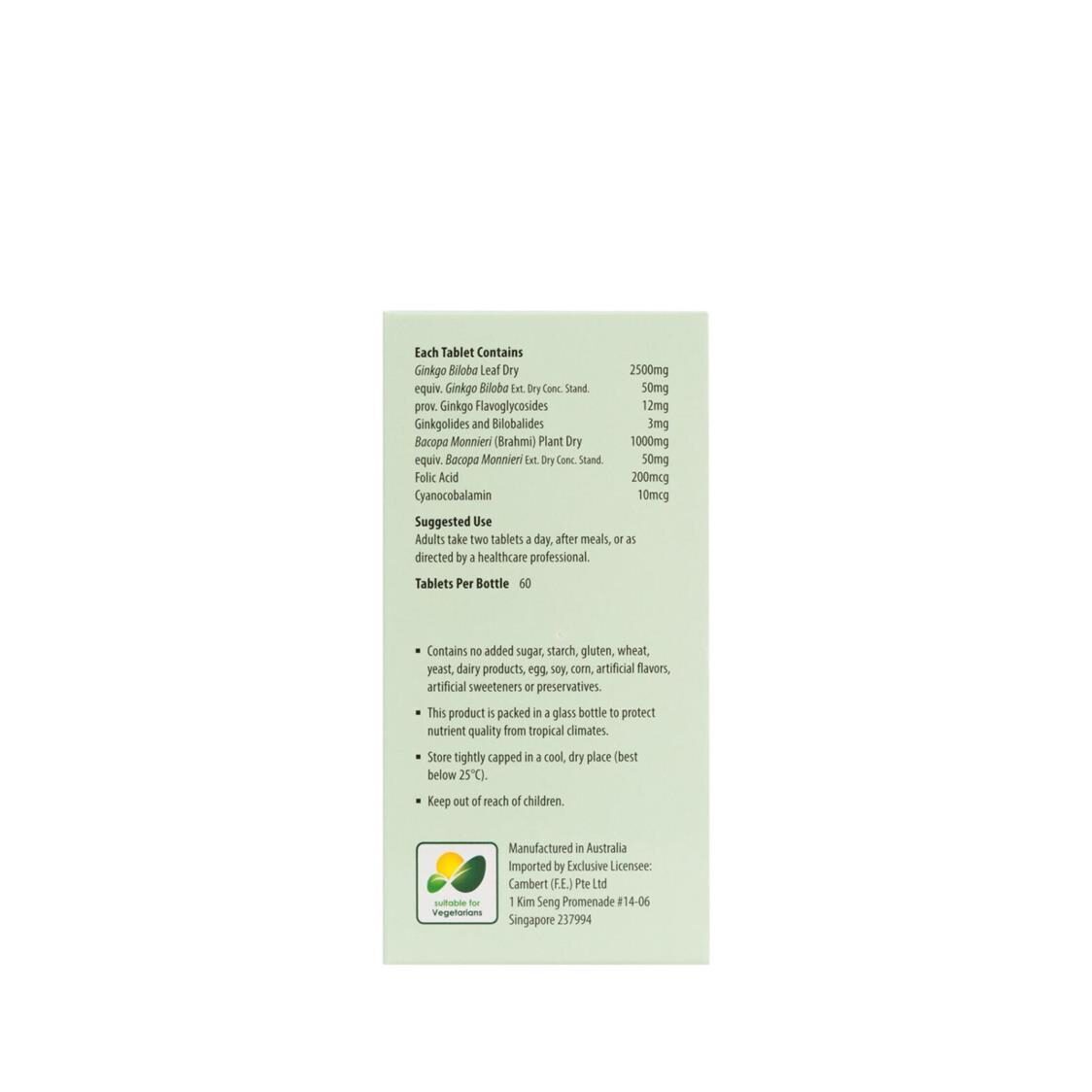 Kordel's Ginkgo 2500 + Brahmi 60'sx2