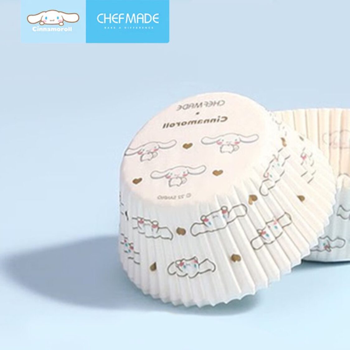 Chefmade Paper Oil-Proof Cupcake Liner 7X3cm 100Pcs Design 2# Cinnamoroll (1898cm-CL5036)