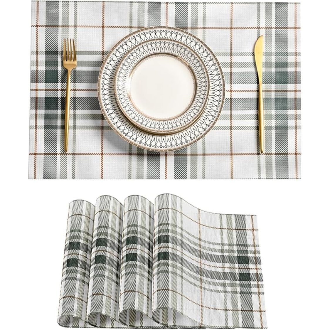 J. Rapee Trapeze Placemat Blue