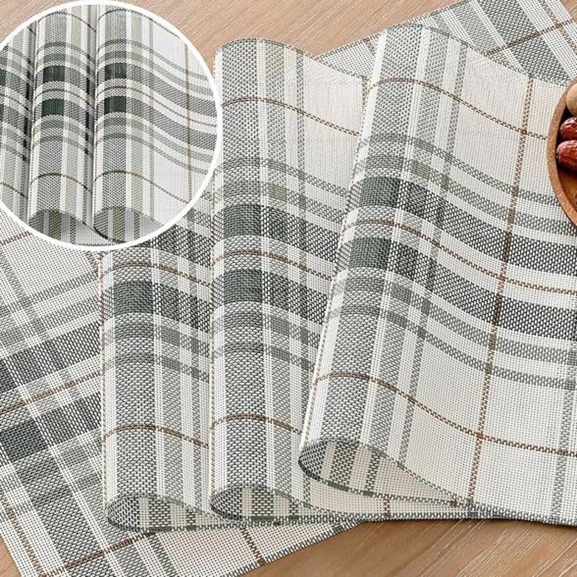 J. Rapee Trapeze Placemat Blue