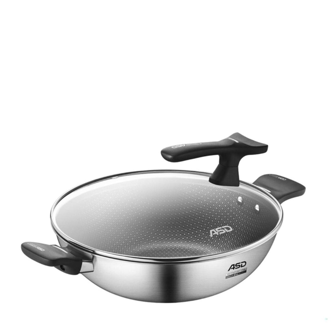 ASD Hybrid 3-Ply IH Hex-Wok 36cm (HP36HHW)