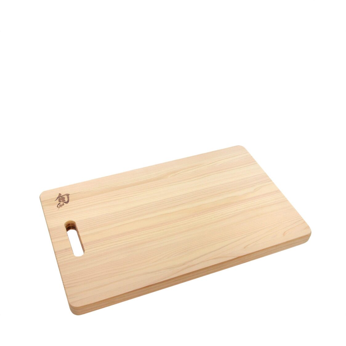 Kai Shun Hinoki Cutting Board - Grip Hole - L Size, Made In Japan (DM-0814)