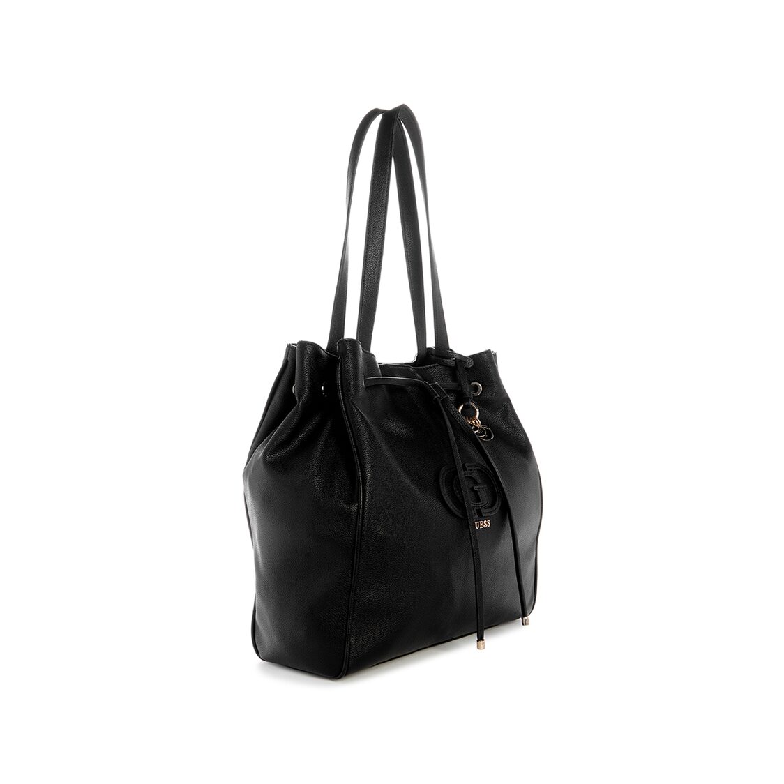 CALEBRA DRAWSTRING TOTE,BLACK
