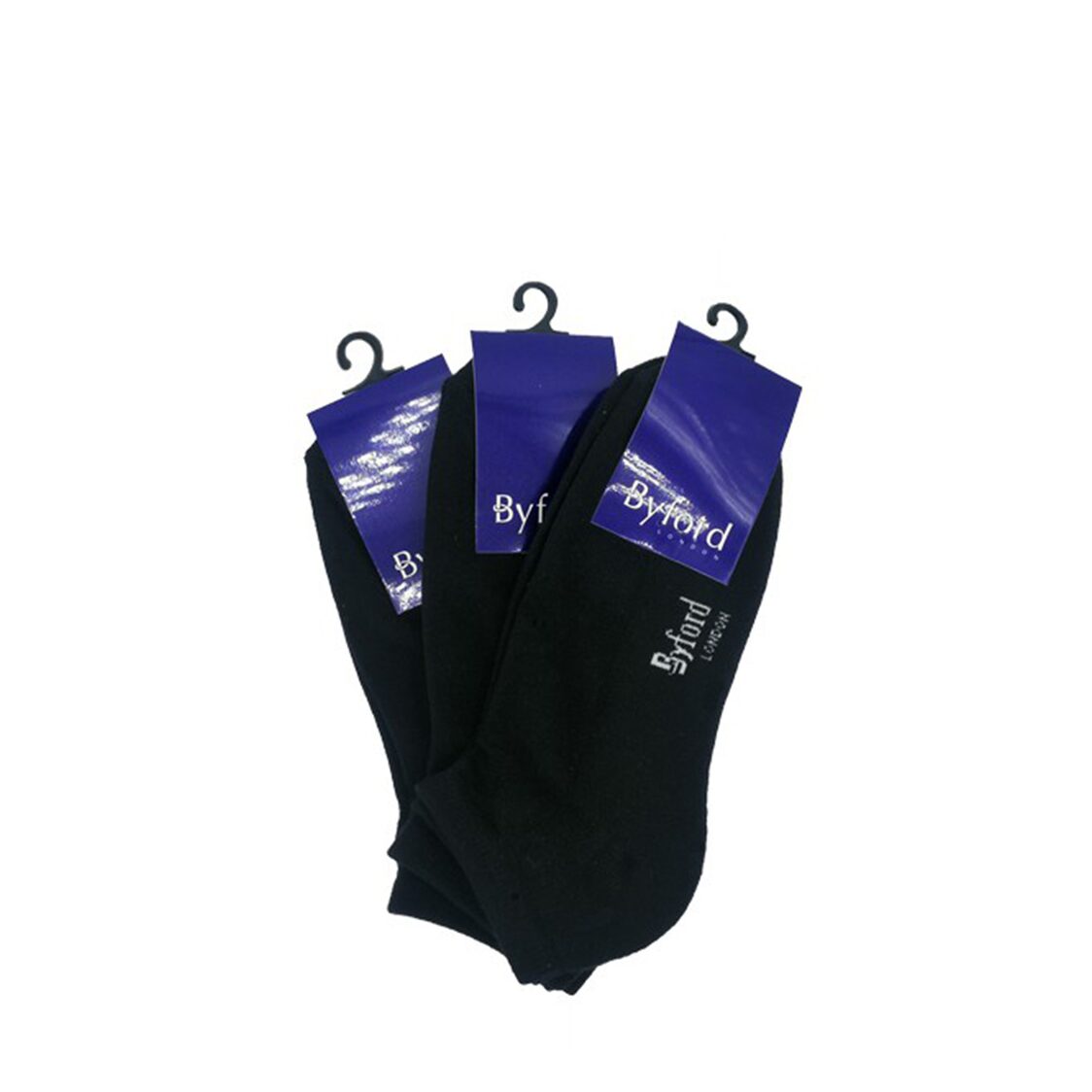 Byford 3pcs Men Half Terry Ankle Socks