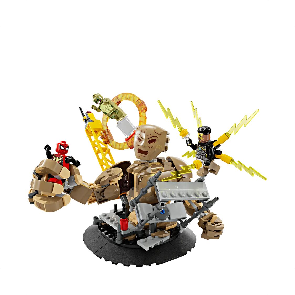 Lego Spiderman Vs Sandman Final battle 76280