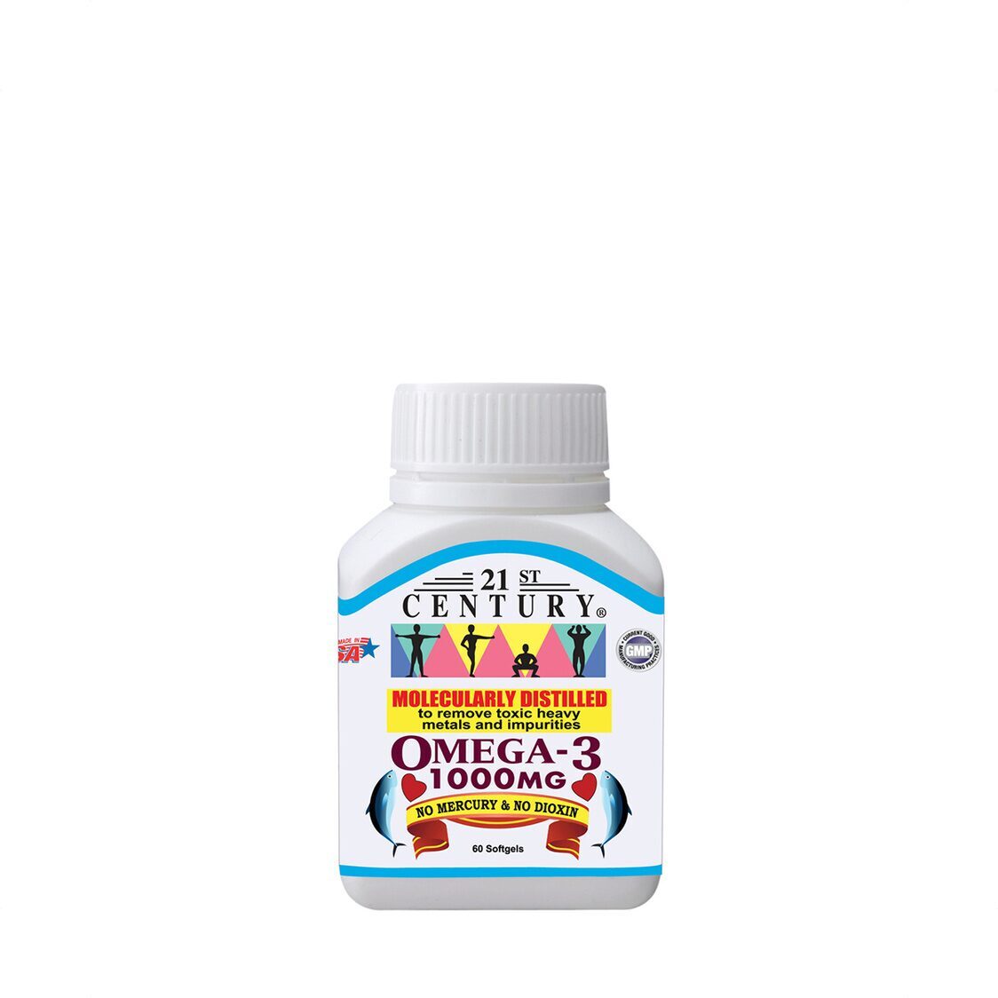 21st Century Omega 3 1000mg 60S