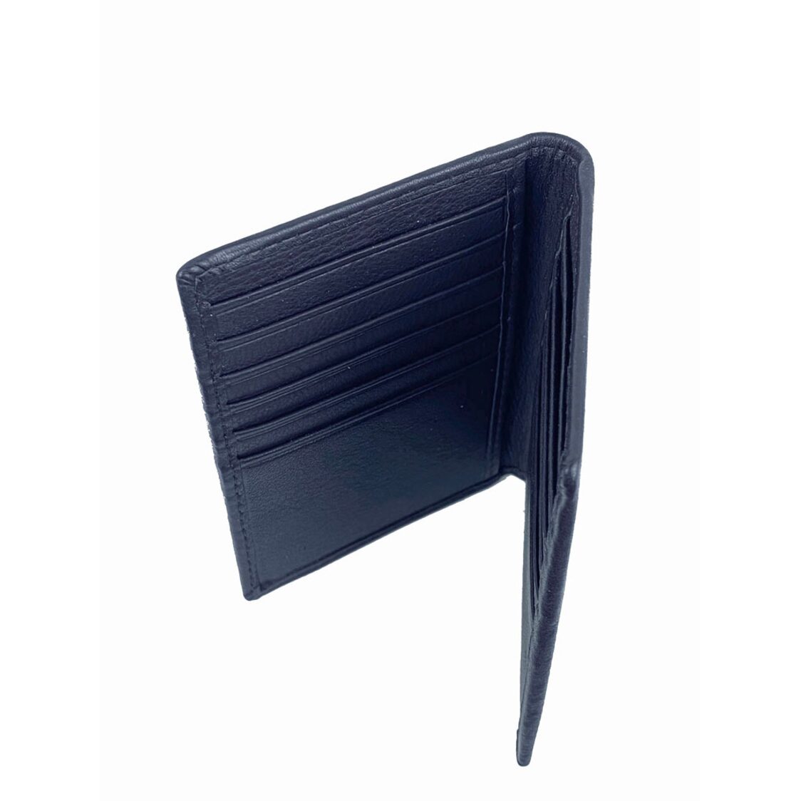 Mel&Co Genuine Leather Bi-Fold Card Holder