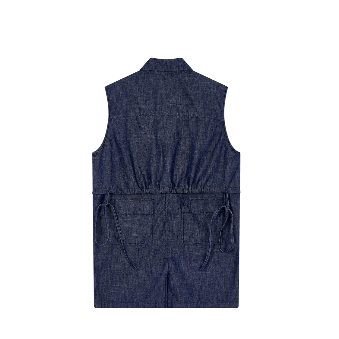 Studio Tomboy Doubleknee Sleeveless Denim Dress