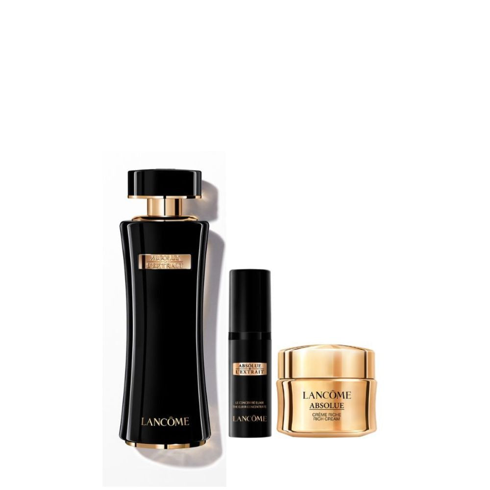 Receive an additional 1 full size & 2-pc gift (worth $630) with $1,200 nett spend on Lancome Absolue products (Gift with Purchase)