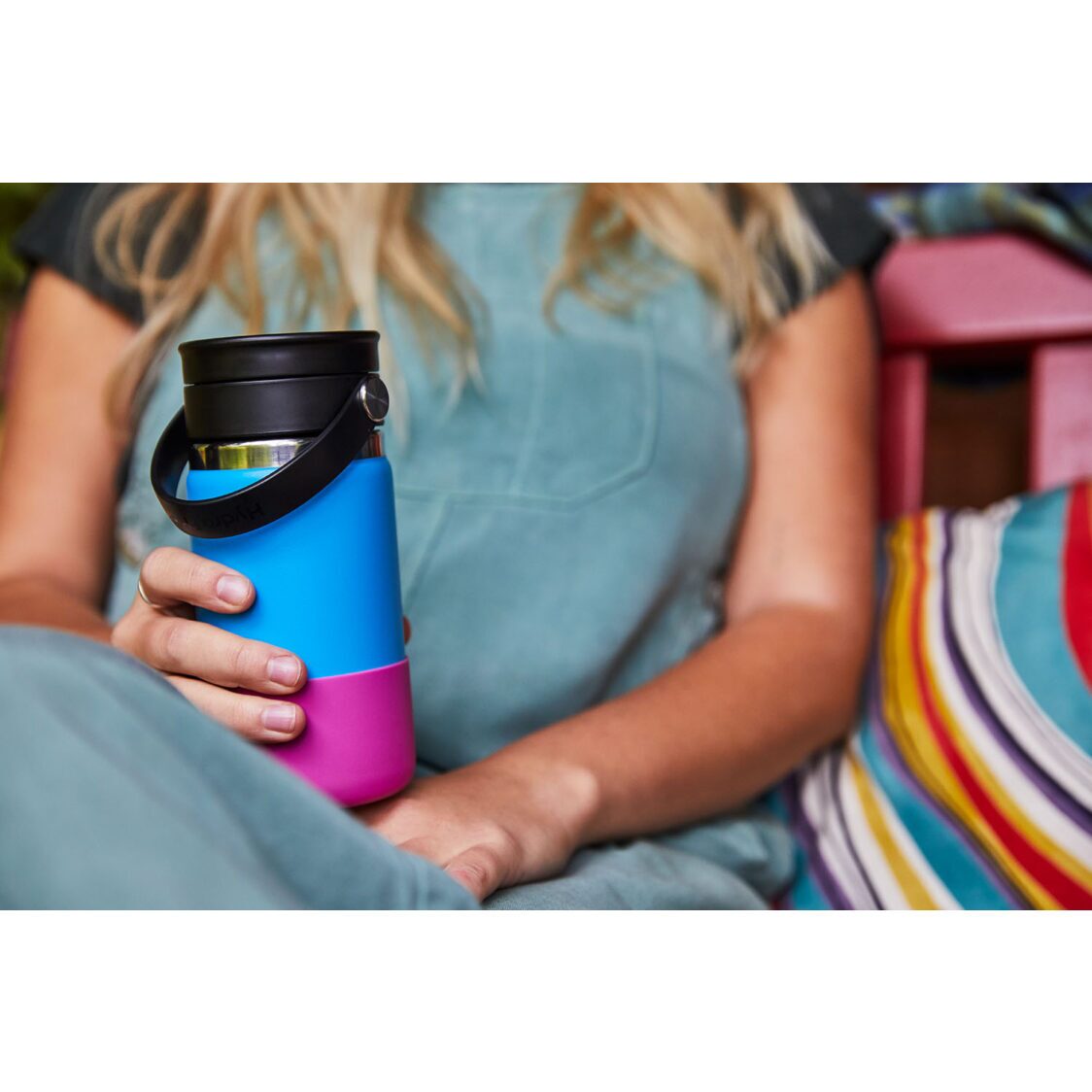 Hydro Flask Wide Mouth Flex Sip Lid 12oz/355ml White