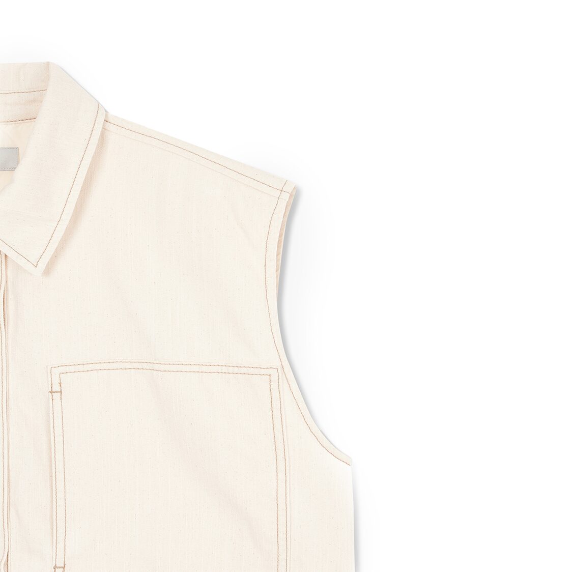 Studio Tomboy Doubleknee Sleeveless Denim Dress