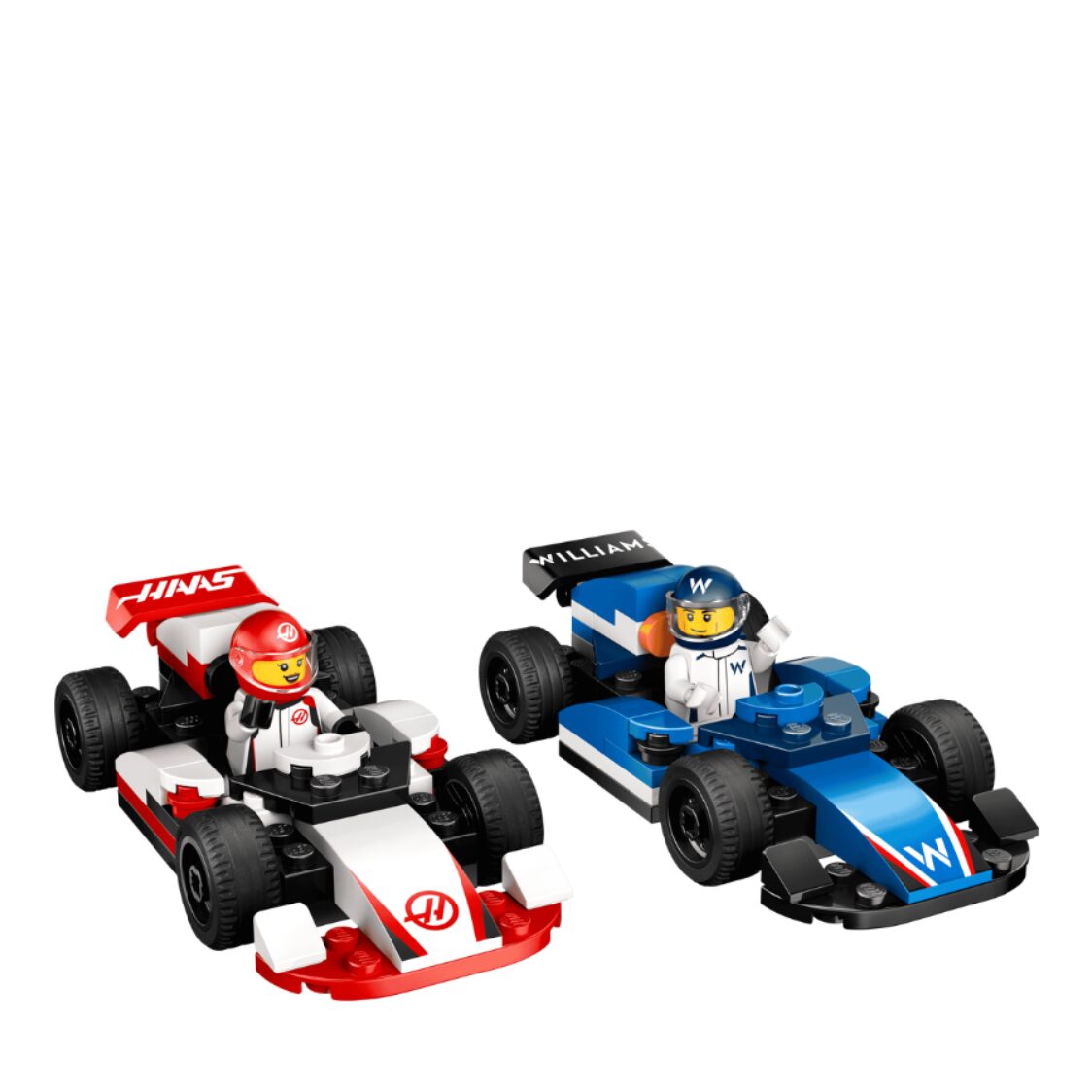 Lego F1® Williams Racing & Haas F1® Race Cars 60464