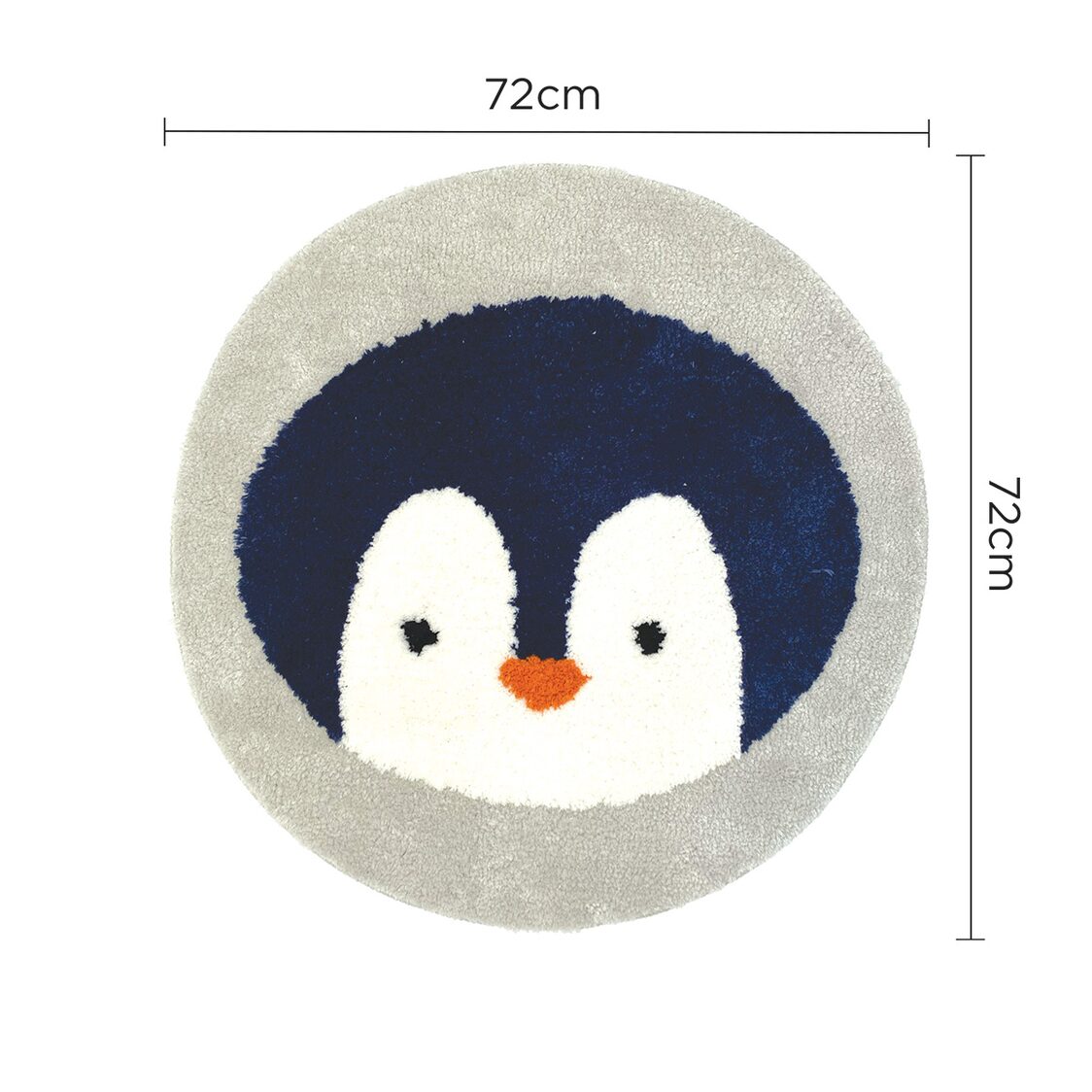 Charles Millen The Gang Tapestry 100% Microfibre Anti-Slip Mat – Frosty