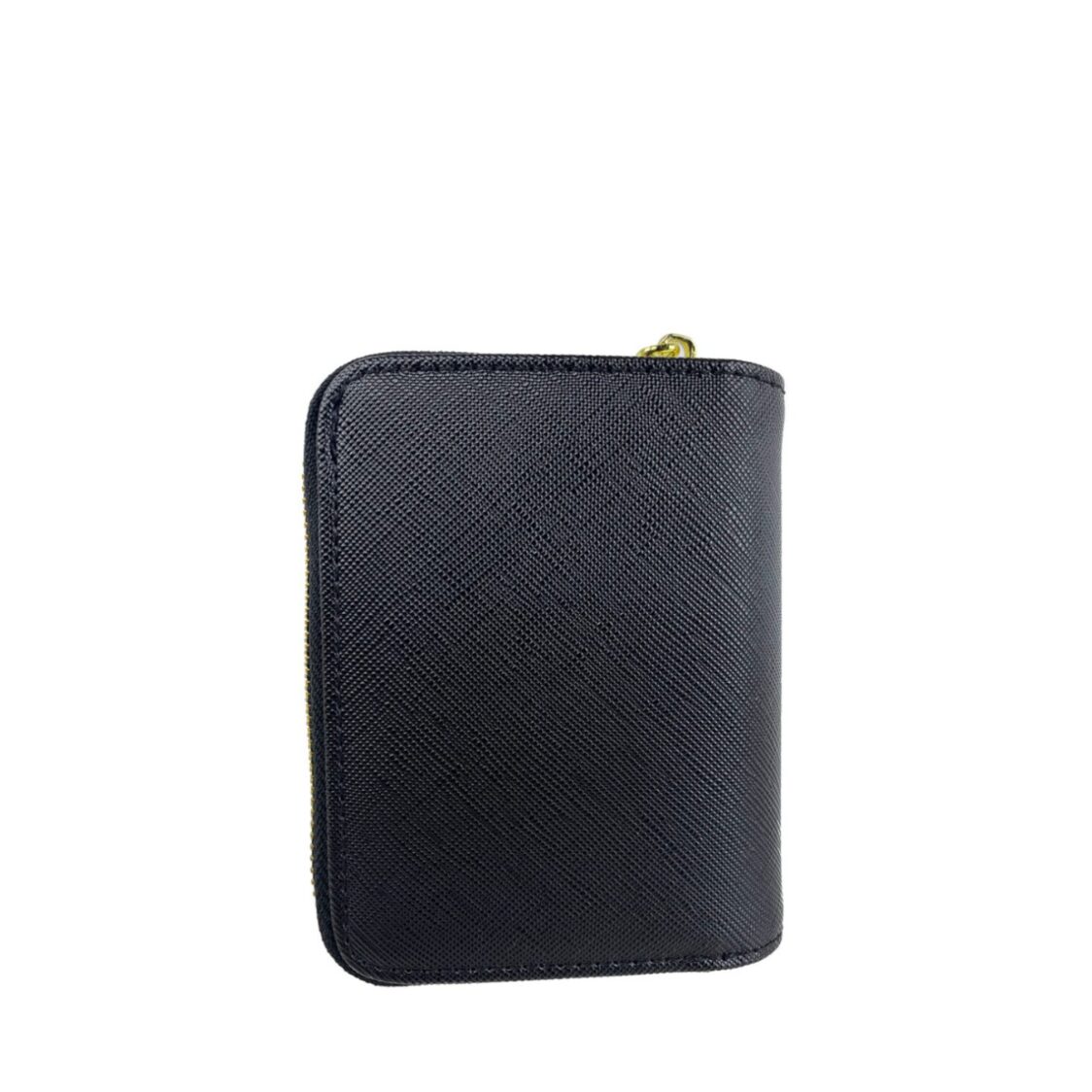 Mel&Co Saffiano Leatherette Key Holder with Zipped Gusset