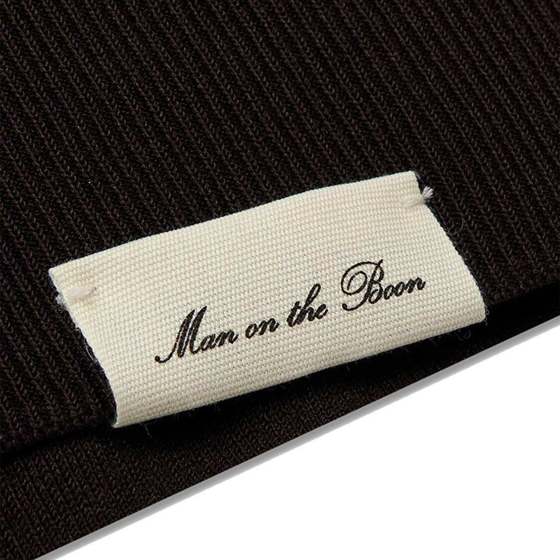 Man On The Boon Essential Summer Crew Neck Brown