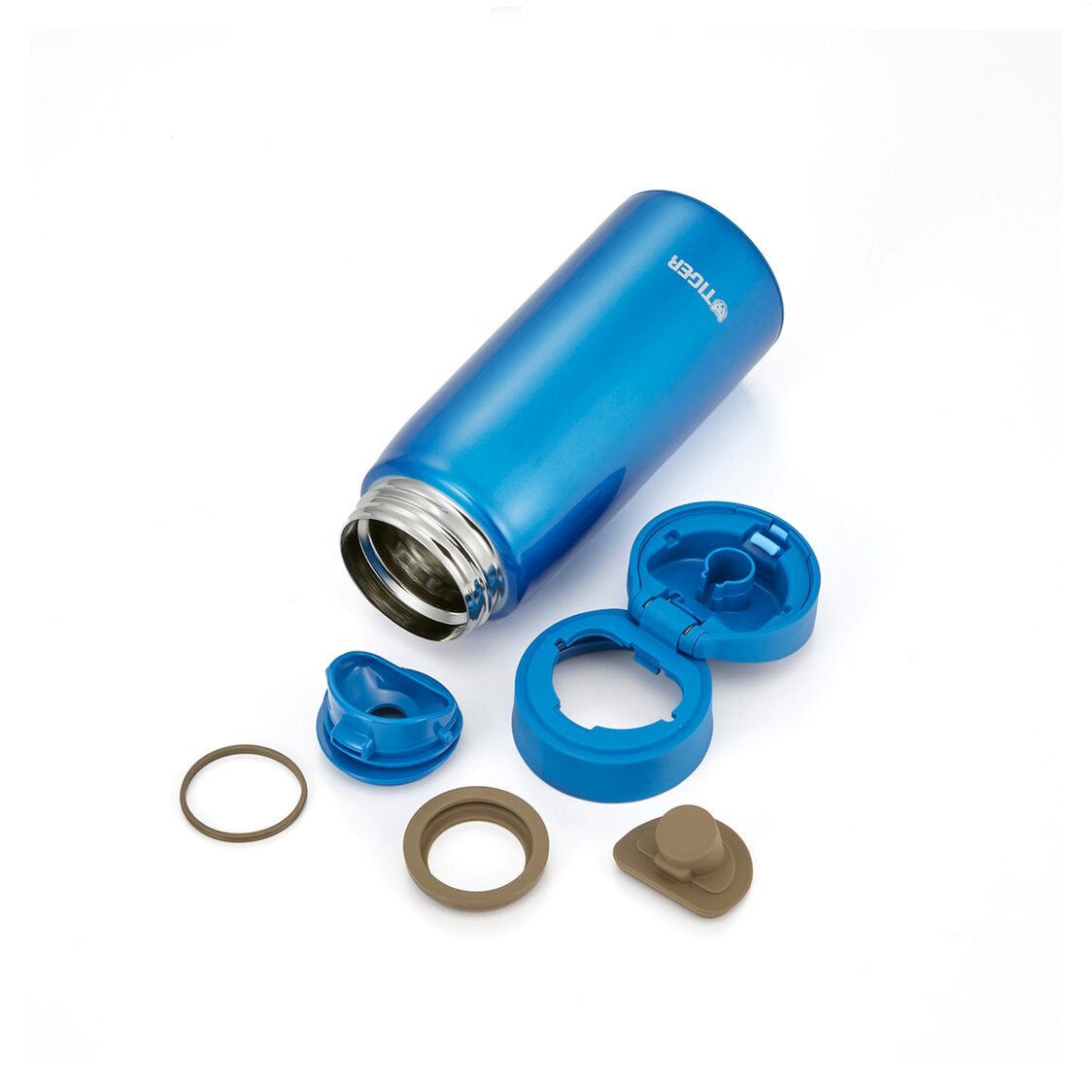 TIGER Double Stainless Steel Bottle 350ml - Sky Blue (MCX-A351 AK)