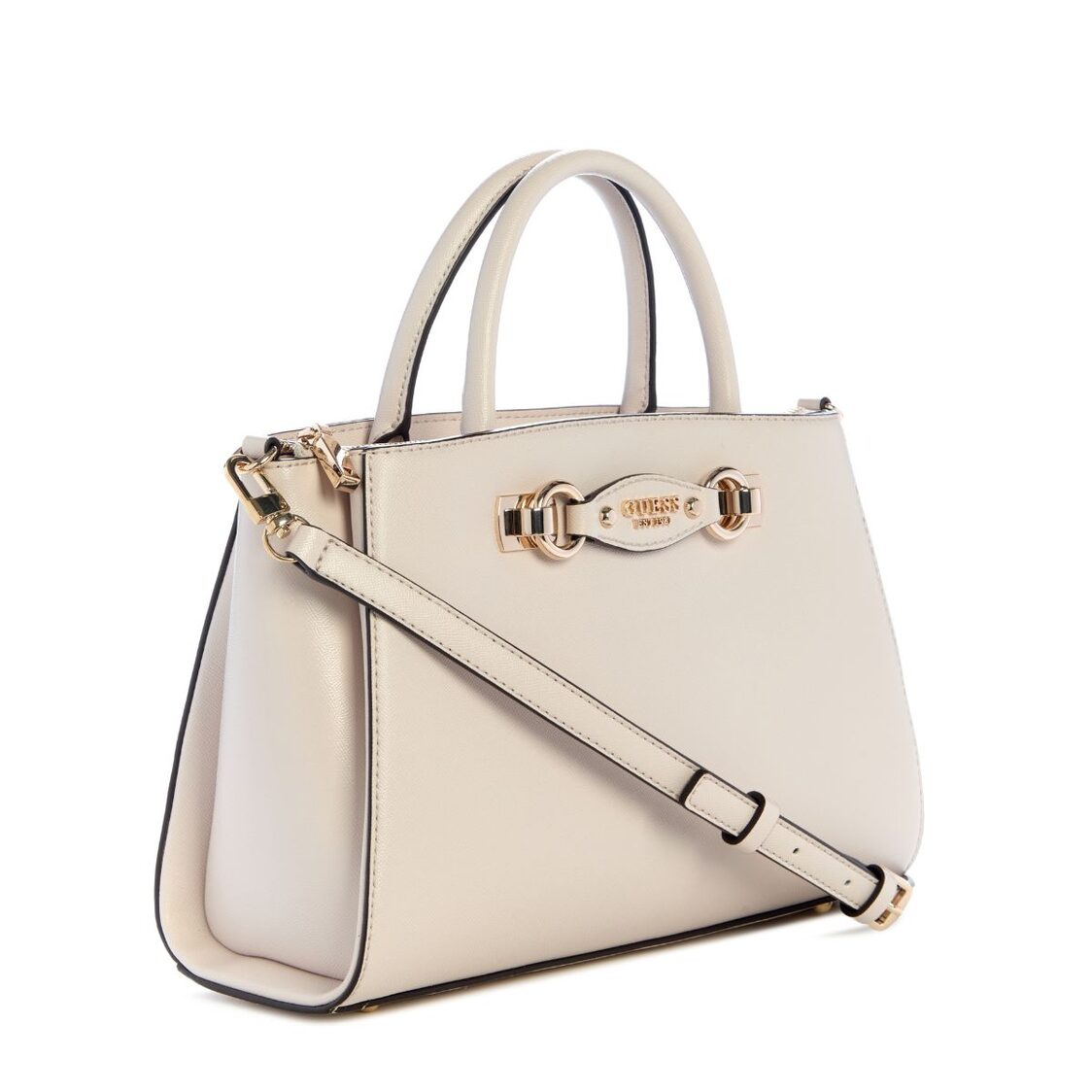 Guess Mimina Girlfriend Satchel - Stone