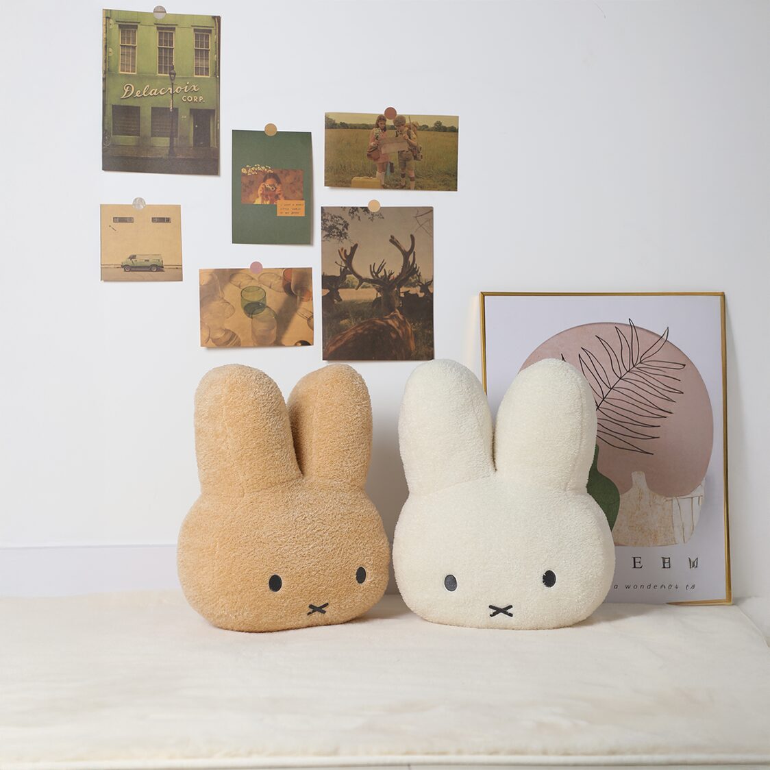 VIPO X Miffy Cushion - Brown (40cm) MIF37329