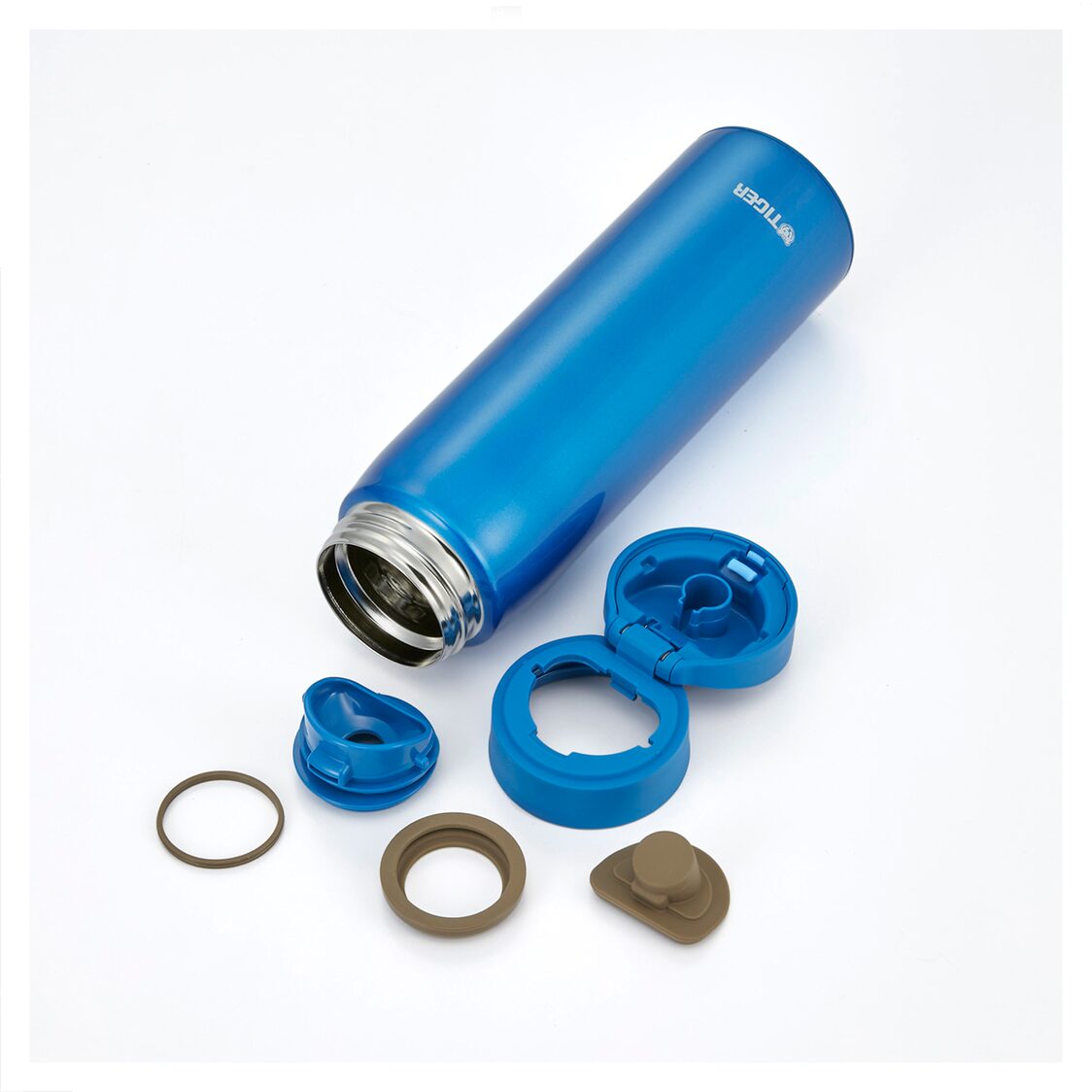 TIGER Double Stainless Steel Bottle 500ml - Sky Blue (MCX-A501 AK)