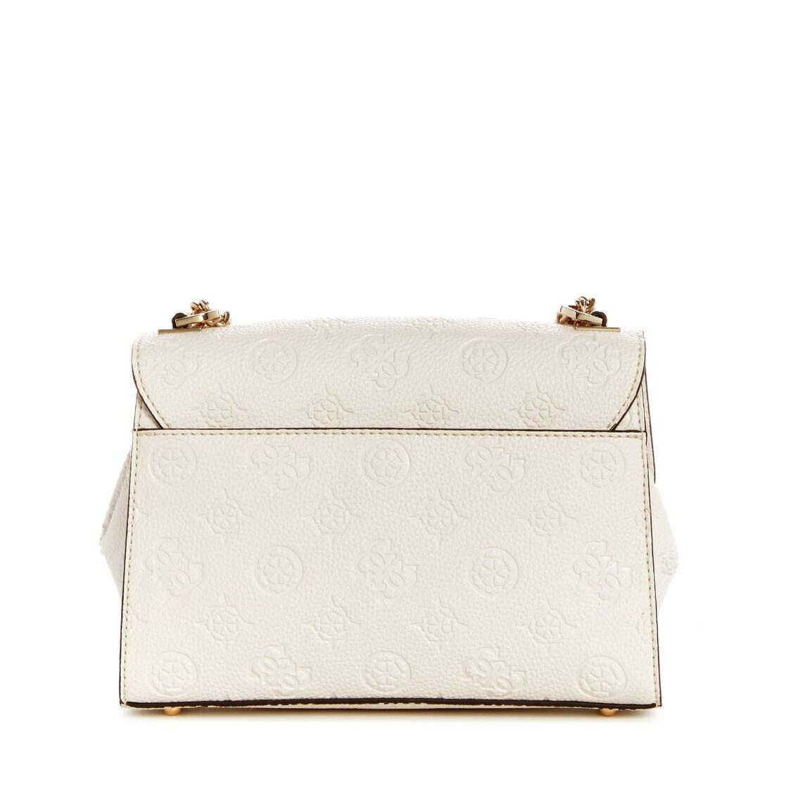 Guess Cresidia II Convertible Crossbody Flap - Bone Logo