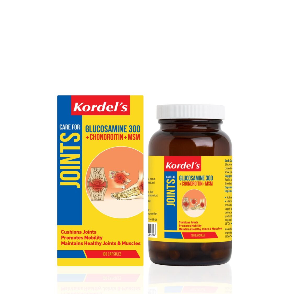 Kordel's Glucosamine 300 + Chrondroitin 100's